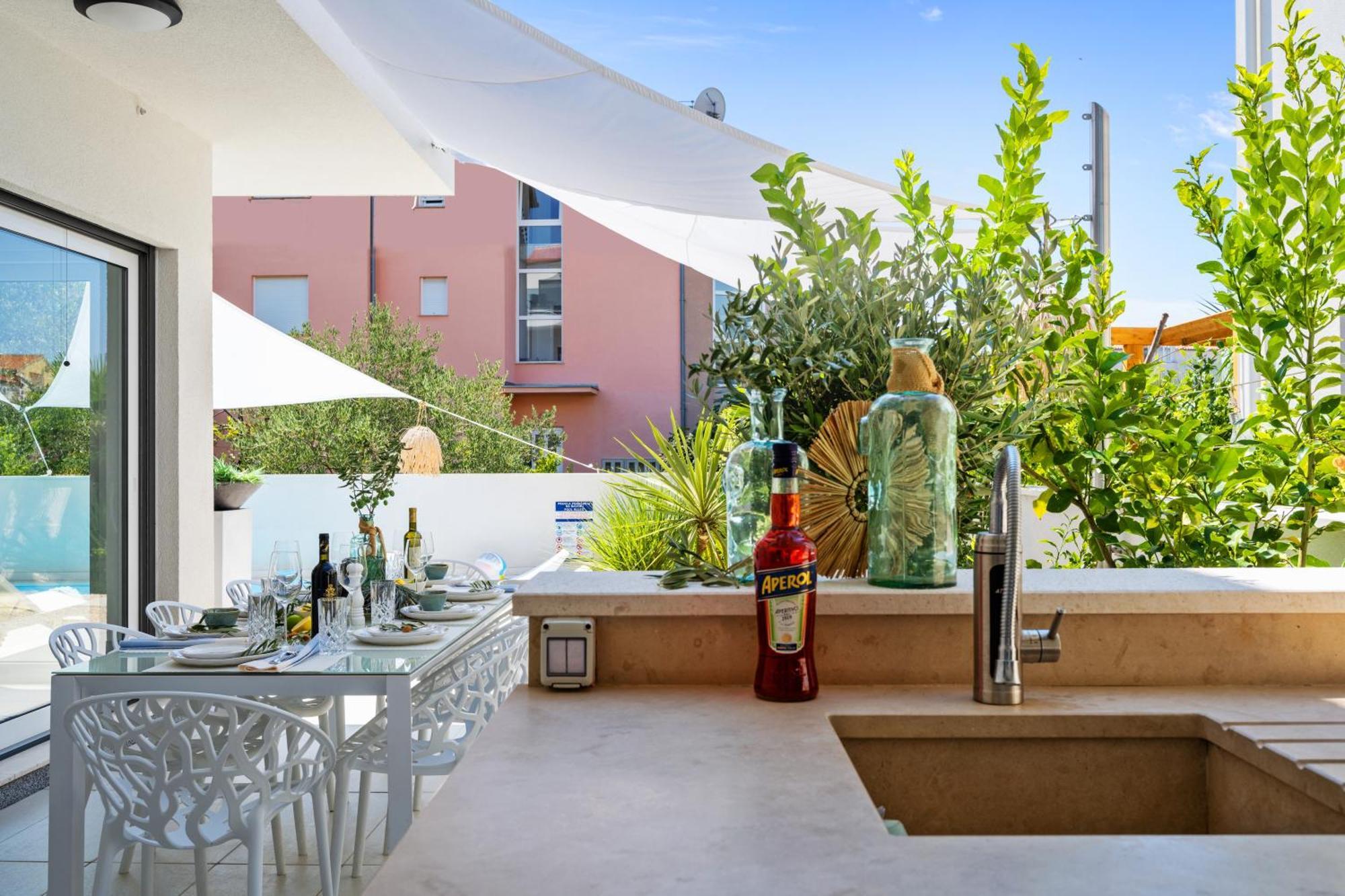 Adriatic Paradise Villa ヴォディツェ エクステリア 写真